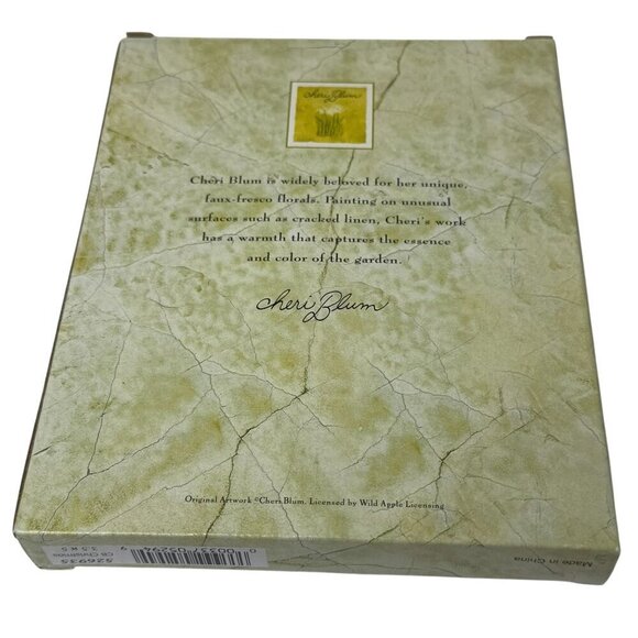 CHERI BLUM Holiday Photo Frame 3.5x5 Christmas Topiary Wreath Picture Frame - Picture 6 of 11